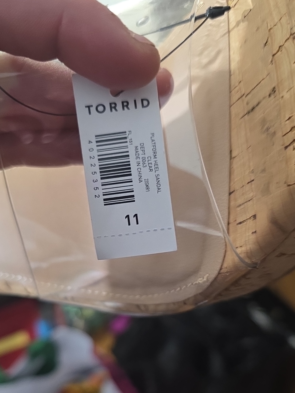TORRID | Clear Platform Heel Sandal - Picture 5 of 5